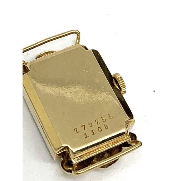 Tudor by Rolex Women's Watch 1108 Swiss Manual Wind 18K Yellow Gold Case… - Picture 6 of 15